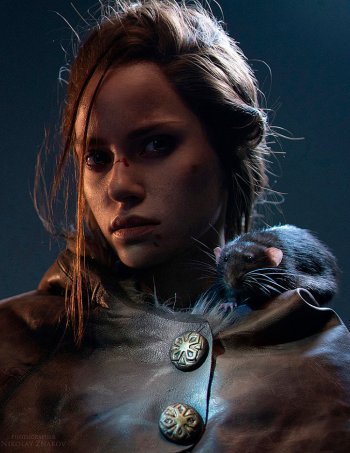 Alina Samsonovich's Amicia de Rune Cosplay: A Plague Tale Tribute